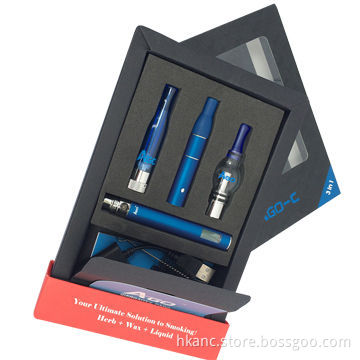 Ago-c 3-in-1 E cigar Starter Kit, New in Market Hot-selling, 650mAh Battery Capacity